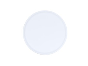 Sophie 8" Stone Blue and White Plate